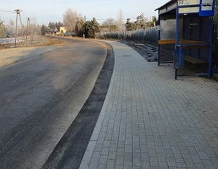 Zakończenie budowy chodnika w Kocmyrzowie