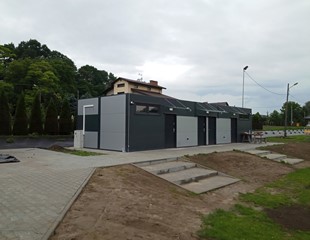 Budowa szatni przy boisku sportowym w Baranówce - zakończenie inwestycji